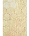 Lorena Canals Tappeto Lavabile - Sweet Honey - Avorio/Oro - Cotone - Collezione Planet Bee - 140 x 200 cm Tappeti Arredo
