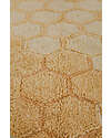 Lorena Canals Tappeto Lavabile - Sweet Honey - Avorio/Oro - Cotone - Collezione Planet Bee - 140 x 200 cm Tappeti Arredo