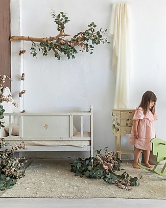 Lorena Canals Tappeto Lavabile Symphony - Oliva - Cotone Naturale (140x200 cm) Tappeti Arredo