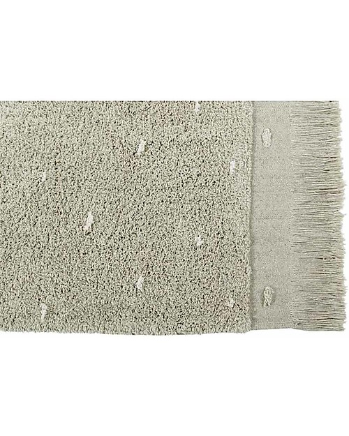 Lorena Canals Tappeto Lavabile Symphony - Oliva - Cotone Naturale (140x200 cm) Tappeti Arredo