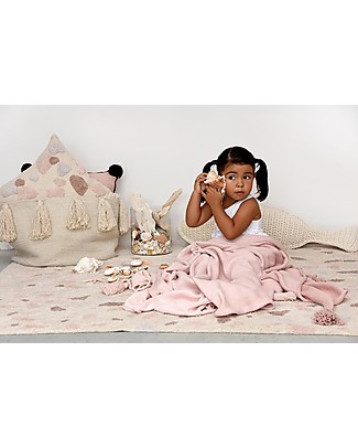 Lorena Canals Tappeto Lavabile Terrazzo, Roccia lunare - 100% cotone (140 x 200 cm) Tappeti Arredo