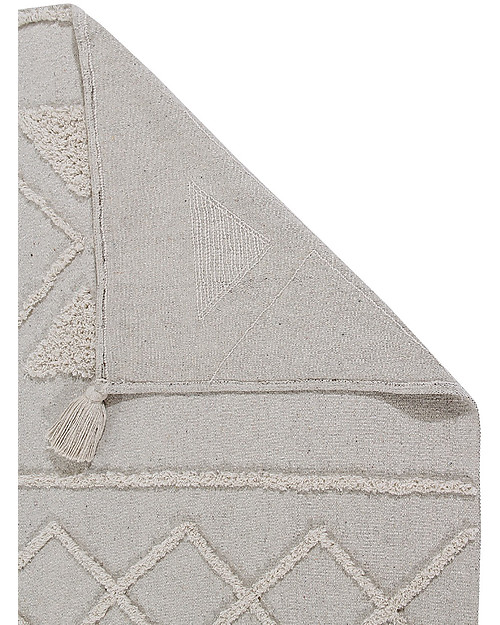 Lorena Canals Tappeto Lavabile Tribu - Natural S - Cotone (120 x 160 cm) Tappeti Arredo