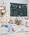 Lorena Canals Tappeto Lavabile Vintage Map, Back to school - 100% Cotone (140 x 200 cm) Tappeti Arredo