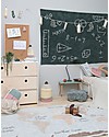Lorena Canals Tappeto Lavabile Vintage Map, Back to school - 100% Cotone (140 x 200 cm) Tappeti Arredo