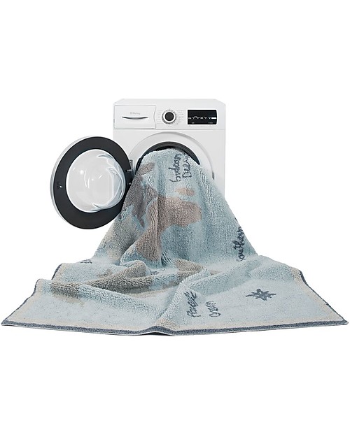 Lorena Canals Tappeto Lavabile Vintage Map, Back to school - 100% Cotone (140 x 200 cm) Tappeti Arredo