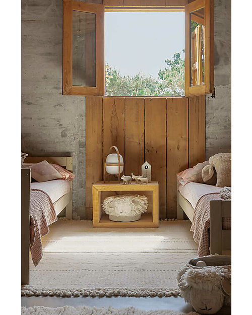 Lorena Canals Tappeto Lavabile Woolable Rug M - Ari Sheep White - (140x200 cm) Tappeti Arredo