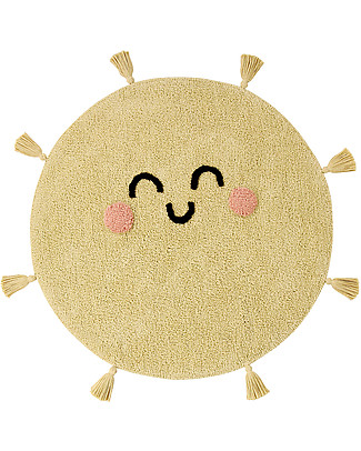 Lorena Canals Tappeto Lavabile You Are my Sunshine - Cotone (100 cm) Tappeti Arredo