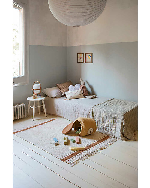 Lorena Canals Tappeto - Panna e Caramello - Cotone Organico - Little Chefs Collection - 140 x 200 cm Tappeti Arredo