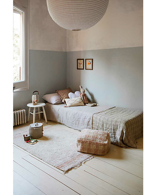 Lorena Canals Tappeto - Panna e Rosa - Cotone Organico - Little Chefs Collection - 140 x 200 cm Tappeti Arredo