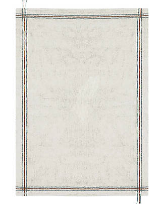 Lorena Canals Tappeto Righe - Naturale - Cotone Organico - Little Chefs Collection - 170 x 240 cm Tappeti Arredo