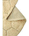 Lorena Canals Tappeto Tondo - Honeycomb - Avorio/Oro - Cotone - Collezione Planet Bee - Diametro 140 cm Tappeti Arredo