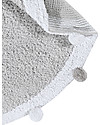 Lorena Canals Tappeto Tondo Lavabile Bubbly - Grigio Chiaro - 120 cm diametro Tappeti Arredo