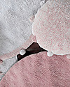 Lorena Canals Tappeto Tondo Lavabile Bubbly - Rosa Vintage - 120 cm diametro Tappeti Arredo