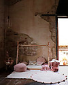 Lorena Canals Tappeto Tondo Lavabile Bubbly - Rosa Vintage - 120 cm diametro Tappeti Arredo
