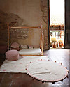 Lorena Canals Tappeto Tondo Lavabile Bubbly - Rosa Vintage - 120 cm diametro Tappeti Arredo