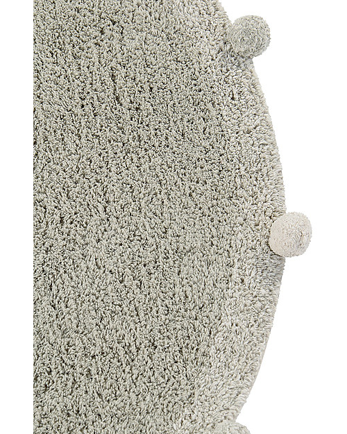 Lorena Canals Tappeto Tondo Lavabile Bubbly - Verde Oliva - 120 cm diametro Tappeti Arredo