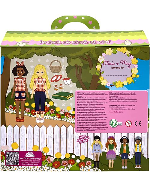 Lottie Set Bambola e Accessori Picnic nel Parco Bambole