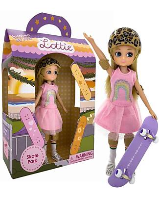 Lottie Set Bambola e Accessori - SkatePark - Ispirata alla skateboarder Paige Tobin Bambole