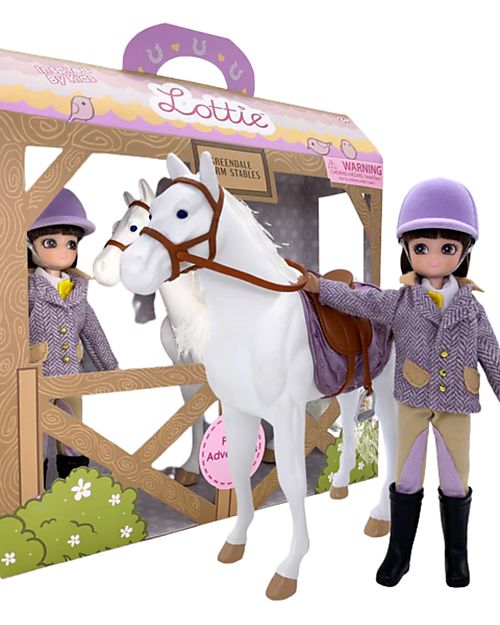Lottie Set Bambola e Pony Adventures Bambole