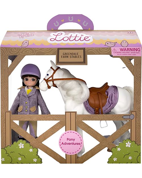 Lottie Set Bambola e Pony Adventures Bambole