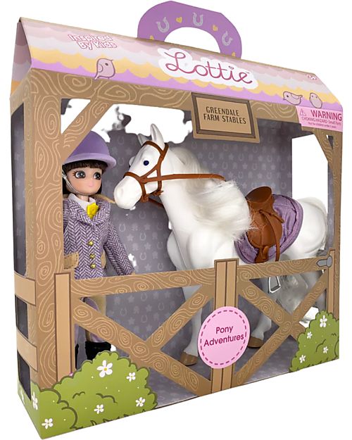 Lottie Set Bambola e Pony Adventures Bambole