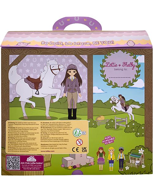 Lottie Set Bambola e Pony Adventures Bambole