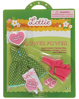 Lottie Set di Vestitini Il potere dei fiori, per le Bambole Lottie Accessori Bambole