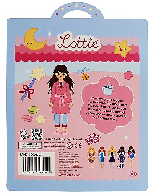 Lottie Set Vestitini da Notte Lottie Sogni d'Oro, per le Bambole Lottie Accessori Bambole