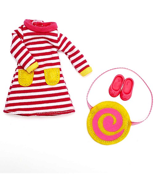 Lottie Set Vestitini Lottie Gelato al Lampone, per le Bambole Lottie Accessori Bambole