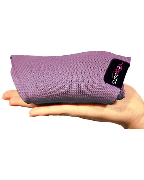 Lucky Baby Fascia Portabebé Tascabile Malva - SUPPORi Fasce Portabebé