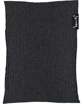 Lucky Baby Wacotto, Fascia Porta Bebè 2 in 1, Grigio - È anche sciarpa infinity! Fasce Portabebé_