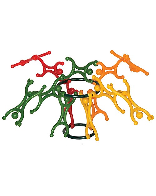 Ludus Super Acrobat, Gioco di costruzioni ed equibrio - Made in Italy! Giochi Creativi