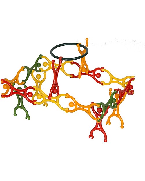 Ludus Super Acrobat, Gioco di costruzioni ed equibrio - Made in Italy! Giochi Creativi
