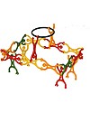 Ludus Super Acrobat, Gioco di costruzioni ed equibrio - Made in Italy! Giochi Creativi