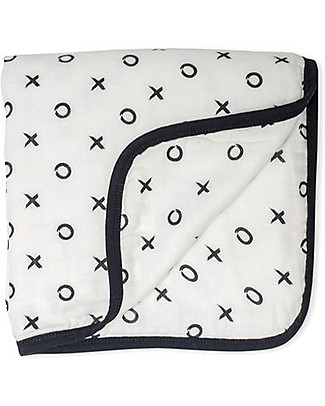 Lulujo Baby Coperta Imbottita Modern Collection, XO - 70% Bambù 30% Cotone Coperte
