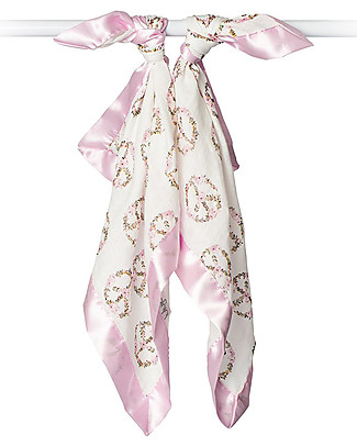 Lulujo Baby Copertina Morbida Security 40 x 40 cm - Peace - 100% cotone - Pacco da 2 Copertine Swaddles