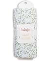 Lulujo Baby Copertina Swaddle 100x100 cm - Flora - 100% Mussola di Cotone Swaddle di Mussola