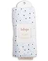 Lulujo Baby Copertina Swaddle 100x100 cm - Stella - 100% Mussola di Cotone Swaddle di Mussola