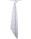 Lulujo Baby Copertina Swaddle 120 x 120 cm, Afrique - 100% mussola di cotone Swaddle di Mussola