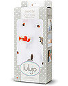 Lulujo Baby Copertina Swaddle 120 x 120 cm, Amici del Bosco - 100% mussola di cotone Swaddle di Mussola