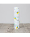 Lulujo Baby Copertina Swaddle 120 x 120 cm, Api -100% mussola di cotone Swaddle di Mussola