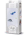 Lulujo Baby Copertina Swaddle 120 x 120 cm, Dinosauri -100% mussola di cotone Swaddle di Mussola