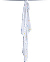 Lulujo Baby Copertina Swaddle 120 x 120 cm, Dreamland - 100% mussola di cotone Swaddle di Mussola