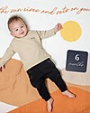 Lulujo Baby Kit Primo Anno Sun Rises - Copertina Swaddle in Mussola di Cotone + 14 Cards - Per I Bebè più Social Swaddle di Mussola