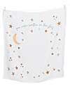 Lulujo Baby Kit Primo Anno Written in the Stars - Copertina Swaddle in Mussola di Cotone + 14 Cards - Per I Bebè più Social Swaddle di Mussola