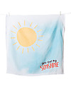 Lulujo Baby Kit Primo Anno You Are my Sunshine - Copertina Swaddle in Mussola di Cotone + 14 Cards, You Are my Sunshine - Per i bebé più social! Swaddle di Mussola