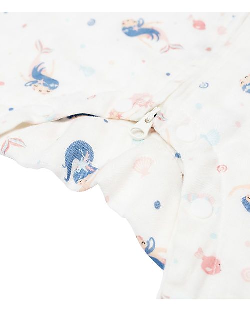 Lulujo Baby Sacco Nanna con Piedini - Sirene - TOG1 - Cotone e Viscosa di Bambù Sacchi Nanna