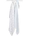Lulujo Baby Set di 2 Copertine Swaddle 100 x 100 cm - Bees/Dots - 100% mussola di cotone Swaddle di Mussola