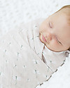 Lulujo Baby Set di 2 Copertine Swaddle 100 x 100 cm - Boho - 100% Cotone - Floreale Vintage+Libellula Swaddle di Mussola