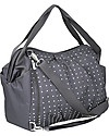 Lässig Borsa Cambio Gemellare, Pois+Ebano - Super-accessoriata, 100% riciclata Borse Cambio